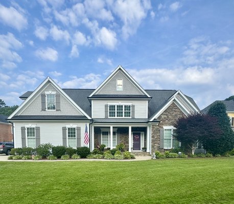Interior and Exterior House Painting - Looking for the best house painters in NC? Our expert painting team specializes in full home painting—interior and exterior—for homes and businesses across North Carolina. From detailed prep and premium wall painting to cabinet refinishing, trim, ceilings, and exterior siding, we handle it all with care and precision. We use top-quality paints and materials for a flawless, long-lasting finish that boosts your property’s curb appeal and value. Whether it’s a complete repaint or touch-ups in between, our professional painters deliver on-time, affordable results. Contact us today for a free painting estimate in NC! Interior and Exterior House Painting - Looking for the best house painters in NC? Our expert painting team specializes in full home painting—interior and exterior—for homes and businesses across North Carolina. From detailed prep and premium wall painting to cabinet refinishing, trim, ceilings, and exterior siding, we handle it all with care and precision. We use top-quality paints and materials for a flawless, long-lasting finish that boosts your property’s curb appeal and value. Whether it’s a complete repaint or touch-ups in between, our professional painters deliver on-time, affordable results. Contact us today for a free painting estimate in NC!