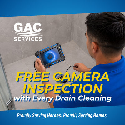 Plumbing Services at GAC - GAC Services proudly offers plumbing services to help improve your home's plumbing systems and to keep your home comfortable and safe.
