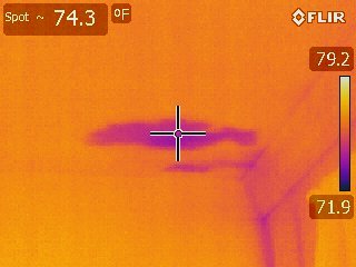 Thermal Imaging - We implement thermal imaging (infrared) scanning on our home inspections. These scans can be vital to detect hidden moisture issues, check unreachable areas (like 2nd floor walls & ceilings), and also to check for temperature/comfort issues such as missing insulation in the ceiling and walls. Electrical issues can also be found with our cameras due to overheating. All of our inspectors use top-of-the-line FLIR cameras during the course of our inspections. Thermal Imaging - We implement thermal imaging (infrared) scanning on our home inspections. These scans can be vital to detect hidden moisture issues, check unreachable areas (like 2nd floor walls & ceilings), and also to check for temperature/comfort issues such as missing insulation in the ceiling and walls. Electrical issues can also be found with our cameras due to overheating. All of our inspectors use top-of-the-line FLIR cameras during the course of our inspections.