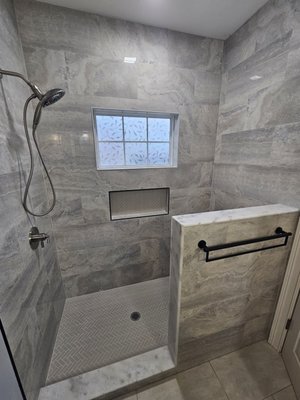 Bathroom Remodels - A Quality Restoration Services specializes in transforming bathrooms into beautiful, functional spaces tailored to your needs and style. Our skilled team manages every aspect of bathroom remodeling, from layout redesign and fixture upgrades to tile work, lighting, and plumbing improvements. Whether you’re looking for a modern refresh or a complete renovation, we use high-quality materials and expert craftsmanship to deliver results that exceed expectations. Trust A Quality Restoration Services to handle your bathroom remodel with professionalism, attention to detail, and a commitment to your satisfaction from start to finish. Bathroom Remodels - A Quality Restoration Services specializes in transforming bathrooms into beautiful, functional spaces tailored to your needs and style. Our skilled team manages every aspect of bathroom remodeling, from layout redesign and fixture upgrades to tile work, lighting, and plumbing improvements. Whether you’re looking for a modern refresh or a complete renovation, we use high-quality materials and expert craftsmanship to deliver results that exceed expectations. Trust A Quality Restoration Services to handle your bathroom remodel with professionalism, attention to detail, and a commitment to your satisfaction from start to finish.