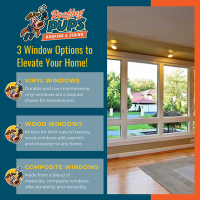 Window Installation Services in Maryland - 🪟 Window Services by Roofing Pups Maryland
Energy-Efficient, Stylish & Built to Last

At Roofing Pups Maryland, we understand that your home’s windows are more than just glass panes—they’re the eyes of your home. The right windows bring in natural light, improve your comfort, boost energy efficiency, and enhance curb appeal. Whether you're replacing old, drafty windows or planning a complete exterior upgrade, our expert team is here to help with professional window installation, replacement, and consultation services throughout Maryland.

Our goal is to make choosing and upgrading your windows easy, affordable, and stress-free—with craftsmanship that speaks for itself and products that stand up to Maryland’s ever-changing climate.

🛠️ What We Do
We specialize in residential window services, offering a wide selection of top-quality materials and styles, along with professional installation that ensures long-term performance and satisfaction.

1. Window Installation
Building a new home or completing a major renovation? Roofing Pups Maryland offers full-service window installation for new construction and remodels. We work closely with homeowners, builders, and designers to ensure every window fits perfectly, functions flawlessly, and looks fantastic.

We handle everything from:

Accurate measuring and fitting

Framing adjustments (if needed)

Weather-sealing and insulation

Interior and exterior trim

Cleanup and disposal

You can count on us to deliver precision installation every time.

2. Window Replacement
If your current windows are drafty, foggy, stuck shut, or just outdated, it’s time for an upgrade. Our window replacement services are designed to make your home more comfortable, efficient, and visually appealing. We’ll remove your old units, inspect the frames, and install beautiful new windows tailored to your space.

Why Maryland homeowners replace their windows with Roofing Pups:
✔️ Reduce heating and cooling costs year-round
✔️ Eliminate drafts and improve insulation
✔️ Increase home value and curb appeal
✔️ Reduce outside noise
✔️ Enjoy easier operation and cleaning

Our process is smooth, quick, and clean—we treat your home like it’s our own.

3. Window Material Options
Choosing the right window material is essential for longevity, performance, and appearance. At Roofing Pups Maryland, we offer three versatile and trusted options to meet the needs of different homes, budgets, and aesthetics.

✔️ Vinyl Windows
Durable, affordable, and low-maintenance, vinyl windows are a favorite for homeowners seeking dependable performance without a high price tag. They resist fading, cracking, and warping, making them ideal for Maryland’s mix of cold winters and humid summers.

Perfect for: Budget-conscious upgrades, modern homes, or multi-unit properties

✔️ Wood Windows
Classic and beautiful, wood windows offer timeless appeal and excellent natural insulation. With proper care, wood windows can last for decades and add a sense of warmth and authenticity that many homeowners love.

Perfect for: Historic homes, high-end renovations, or traditional aesthetics

✔️ Composite Windows
Made from a mix of wood fibers and polymers, composite windows blend the strength of wood with the low-maintenance benefits of vinyl. They’re energy-efficient, weather-resistant, and come in a variety of styles and finishes.

Perfect for: Homeowners seeking durability, style, and performance in one package

🏡 Window Styles We Install
No two homes are the same—so your windows shouldn't be either. We offer a variety of custom-fit window styles, including:

Double-hung windows

Casement windows

Bay & bow windows

Sliding windows

Picture windows

Garden windows

Awning windows

Whether you’re replacing one window or every window in your home, our experts help you select the right style for your architecture, lifestyle, and energy needs.

🌡️ Built for Maryland Weather
Maryland’s climate can be a rollercoaster—icy winters, humid summers, and everything in between. That’s why Roofing Pups only installs windows designed for performance in all four seasons. With high-efficiency glass, low-E coatings, argon gas insulation, and durable frames, our windows keep your home comfortable year-round.


You can feel good knowing your windows don’t just look great—they help keep your home and family safe.

🐾 Why Choose Roofing Pups?
✅ 25+ years of hands-on experience
✅ Fully licensed and insured in Maryland
✅ High-efficiency, ENERGY STAR® rated windows
✅ 100% satisfaction guarantee
✅ Clean, courteous crews and fast installs
✅ Personalized service from start to finish

📞 Let’s Get You a Clearer View
Ready to boost your curb appeal, lower your energy bills, and love your home a little more? Let Roofing Pups Maryland help you choose and install the perfect windows.

📍 Serving homes across Maryland
📲 Call now to schedule your free estimate
💻 Or visit our website to browse styles and get started today