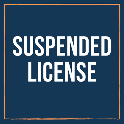 Suspended License - A suspended license ticket can add 2 points to your record, and you can face jail time. Fight My Ticket has represented clients in every court in California and has a proven track record of 80% success rate. We can help you with your ticket. Let our lawyers help you stay out of jail and get the case dismissed. Suspended License - A suspended license ticket can add 2 points to your record, and you can face jail time. Fight My Ticket has represented clients in every court in California and has a proven track record of 80% success rate. We can help you with your ticket. Let our lawyers help you stay out of jail and get the case dismissed.