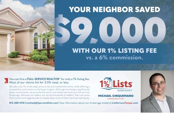 $9,000 Saved-1347 W. Skyview Crossing Hernando, FL - We saved sellers $9,000 vs a 6% commission! $9,000 Saved-1347 W. Skyview Crossing Hernando, FL - We saved sellers $9,000 vs a 6% commission!