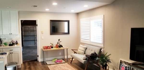 Can Lights - Brighten up your space with lighting flushed to the ceiling. Can Lights - Brighten up your space with lighting flushed to the ceiling.