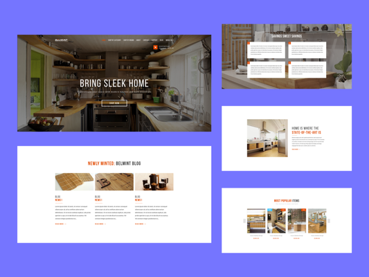 Website development for Belmint – bring sleek home - We developed the website for Belmint, a brand that specializes in designing and crafting sophisticated kitchen, bath, and personal hygiene products that elevate every contemporary space.

Belmint's philosophy revolves around creating products that combine the best existing designs with the most desirable modern features. Their goal is to introduce cutting-edge technologies and design language that make every home a sleeker and more stylish place to live.

The website we have developed for Belmint showcases their extensive range of products, from essential kitchen and bath items to unique novelties. Users can easily navigate through different categories, access detailed product descriptions, and make online purchases with ease.

Understanding the importance of visual appeal, we have implemented a sleek and modern design that reflects the sophistication and elegance associated with Belmint's products. High-quality images and engaging content highlight the craftsmanship and attention to detail that goes into each item.

Belmint's dedication to innovation and quality is evident in every aspect of their website. We have worked closely with their team to ensure that the website accurately represents their brand and values.

We would like to express our gratitude to Belmint for entrusting us with this project. It has been a pleasure working with their team, and we are confident that the website will contribute to the success and growth of their business.
