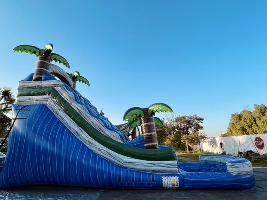 20FT Blue Paradise Waterslide - 20FT Blue Paradise Waterslide 20FT Blue Paradise Waterslide - 20FT Blue Paradise Waterslide