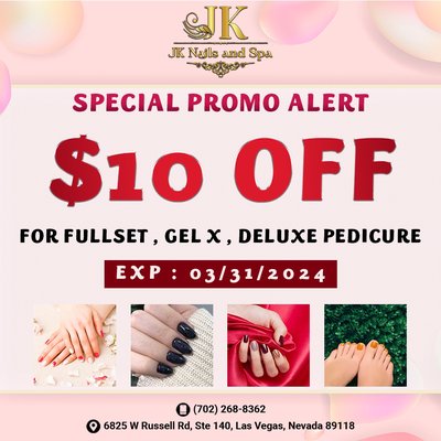 Promotion for March - Enjoy our March promotion Promotion for March - Enjoy our March promotion