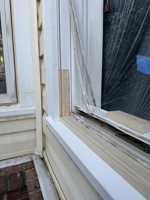 No Rotten Window Repair Services - At All Dwelling Solutions, we specialize in professional rotted window repairs, offering cost-effective and efficient solutions to restore both the functionality and aesthetics of your windows.
This project features before pictures of a recent repair where we addressed severe rot in a window sash. Our team successfully completed the structural repairs and applied a high-quality primer to protect the wood. However, the final painting has been postponed due to cold weather conditions. Once the weather improves, we’ll complete the painting and share the stunning after pictures of the fully restored window.
Our expert team has extensive experience addressing a variety of issues, including:
Rotten Windowsills Repair: Whether caused by water damage, aging, or pests, we restore your windowsills to their original condition, ensuring durability and a polished finish.
Rotten Brick Molding Repair: Damaged or decayed brick moldings around your windows? We repair or replace them with precision, maintaining the structural integrity and curb appeal of your home.
Rotten Bin of Sash Repair/Replacement: For severely rotted sashes, we provide complete replacements by crafting new parts on-site that match the original design. This ensures a seamless restoration with improved durability and appearance.
Window Mechanism Repair: From jammed sashes to broken locks or hinges, we repair window mechanisms to ensure smooth operation and improved security.
With years of expertise, we guarantee high-quality repairs that extend the lifespan of your windows while saving you the expense of full replacements. Trust us to handle your rotten window problems with professionalism and care. Contact us today for a free consultation! No Rotten Window Repair Services - At All Dwelling Solutions, we specialize in professional rotted window repairs, offering cost-effective and efficient solutions to restore both the functionality and aesthetics of your windows.
This project features before pictures of a recent repair where we addressed severe rot in a window sash. Our team successfully completed the structural repairs and applied a high-quality primer to protect the wood. However, the final painting has been postponed due to cold weather conditions. Once the weather improves, we’ll complete the painting and share the stunning after pictures of the fully restored window.
Our expert team has extensive experience addressing a variety of issues, including:
Rotten Windowsills Repair: Whether caused by water damage, aging, or pests, we restore your windowsills to their original condition, ensuring durability and a polished finish.
Rotten Brick Molding Repair: Damaged or decayed brick moldings around your windows? We repair or replace them with precision, maintaining the structural integrity and curb appeal of your home.
Rotten Bin of Sash Repair/Replacement: For severely rotted sashes, we provide complete replacements by crafting new parts on-site that match the original design. This ensures a seamless restoration with improved durability and appearance.
Window Mechanism Repair: From jammed sashes to broken locks or hinges, we repair window mechanisms to ensure smooth operation and improved security.
With years of expertise, we guarantee high-quality repairs that extend the lifespan of your windows while saving you the expense of full replacements. Trust us to handle your rotten window problems with professionalism and care. Contact us today for a free consultation!