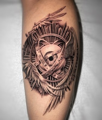 Ignacio Nacho Mejia - Nacho is our leading artist and specializes in anything black and grey such as realism, illustrative, floral and fine line tattoos. The weirder the ideas, the better. message him via tx 424-430-0525 for a free consultation.