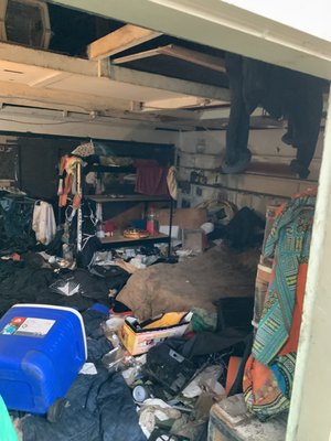 Garage Clean Out - Garage was filled with over 3' of clutter.  Hoarding experts removed the items returning the garage back to its functional use.