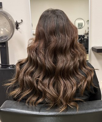 Seamless Volume Infinity Weft - This project features a full Infinity weft reinstall for rich brunette hair. 💁♀️✨ We transformed fine, flat strands into gorgeous volume, seamless length, and natural movement. The Infinity weft method delivers a flawless, comfortable blend that looks and feels just like your own hair. 🌟 Perfect for anyone wanting fuller, longer hair with a natural finish! 💫 Seamless Volume Infinity Weft - This project features a full Infinity weft reinstall for rich brunette hair. 💁♀️✨ We transformed fine, flat strands into gorgeous volume, seamless length, and natural movement. The Infinity weft method delivers a flawless, comfortable blend that looks and feels just like your own hair. 🌟 Perfect for anyone wanting fuller, longer hair with a natural finish! 💫