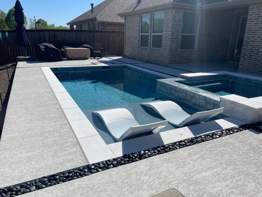 Dream it - Pool features are what allow you to customize your new pool. The right selection of lights and water features can transform your new pool into a relaxing oasis or a kid’s paradise.If you’re not sure where to start, or have questions about custom pool features, our design consultants are here to help. Dream it - Pool features are what allow you to customize your new pool. The right selection of lights and water features can transform your new pool into a relaxing oasis or a kid’s paradise.If you’re not sure where to start, or have questions about custom pool features, our design consultants are here to help.