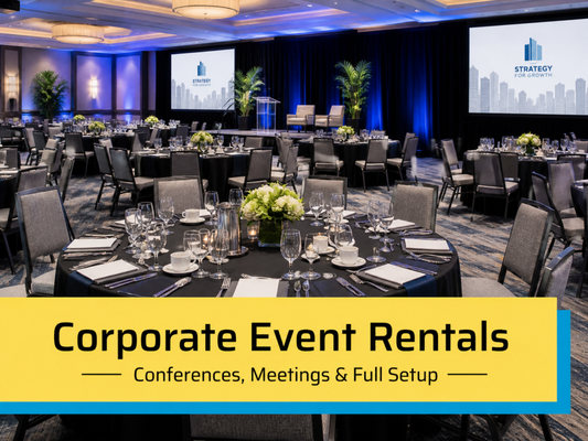 Corporate Event Rentals – Conferences & Meetings - Professional corporate event rentals in Los Angeles & Long Beach. Clean layouts, premium equipment, and full-service setup for conferences and meetings. Corporate Event Rentals – Conferences & Meetings - Professional corporate event rentals in Los Angeles & Long Beach. Clean layouts, premium equipment, and full-service setup for conferences and meetings.