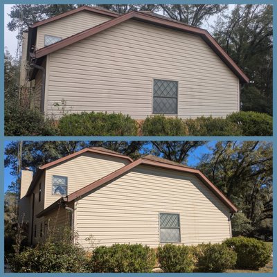 Whole house cleaning - This home hasn't been cleaned in 9-10 years!! We helped the new owner get it all cleaned up from the roof to the concrete so she can relax and enjoy her hard work. Whole house cleaning - This home hasn't been cleaned in 9-10 years!! We helped the new owner get it all cleaned up from the roof to the concrete so she can relax and enjoy her hard work.