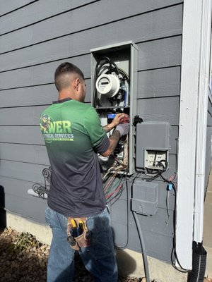 Electrical Panel Upgrade – Aurora ⚡ - We recently completed an electrical panel upgrade in Aurora to improve safety, reliability, and overall performance. This project involved upgrading the existing panel to better support modern electrical demands and ensure the system is up to current code standards.
Our team focused on clean workmanship, proper labeling, and safe installation to provide long-term reliability. The upgraded panel now offers improved capacity, better organization, and peace of mind for the homeowner.
Whether it’s an aging panel, frequent breaker trips, or a home upgrade, Power Electrical, Heating & Cooling Services delivers professional, code-compliant electrical solutions you can trust. Electrical Panel Upgrade – Aurora ⚡ - We recently completed an electrical panel upgrade in Aurora to improve safety, reliability, and overall performance. This project involved upgrading the existing panel to better support modern electrical demands and ensure the system is up to current code standards.
Our team focused on clean workmanship, proper labeling, and safe installation to provide long-term reliability. The upgraded panel now offers improved capacity, better organization, and peace of mind for the homeowner.
Whether it’s an aging panel, frequent breaker trips, or a home upgrade, Power Electrical, Heating & Cooling Services delivers professional, code-compliant electrical solutions you can trust.