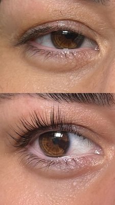 LASH LIFT - Lash lift is a semi-permanent procedure that enhances the natural shape and curl of your lashes without the need for extensions. During the treatment, your lashes are carefully lifted and set into place using a safe perming solution. The result is beautifully curled, lifted lashes that open up your eyes and last for 6-8 weeks. It’s perfect for those who want a natural, low-maintenance look, giving the appearance of longer, fuller lashes without daily curling or mascara.
85$
4-5 weeks LASH LIFT - Lash lift is a semi-permanent procedure that enhances the natural shape and curl of your lashes without the need for extensions. During the treatment, your lashes are carefully lifted and set into place using a safe perming solution. The result is beautifully curled, lifted lashes that open up your eyes and last for 6-8 weeks. It’s perfect for those who want a natural, low-maintenance look, giving the appearance of longer, fuller lashes without daily curling or mascara.
85$
4-5 weeks