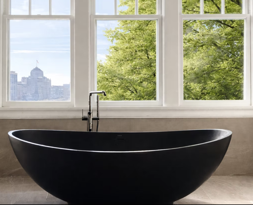 Bathroom Remodels - Let us transform your bathroom with contemporary hardware, beautiful materials, and our spa aesthetic.