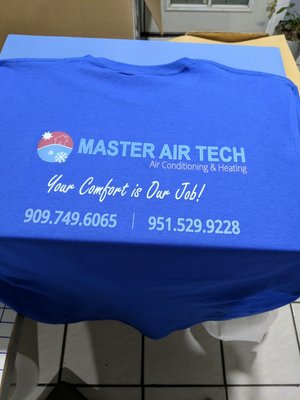heat transfer shirts. - this is a return customer we changed the colors if his shirts and kept the same design.. saved him $100 with no screen print set up. heat transfer shirts. - this is a return customer we changed the colors if his shirts and kept the same design.. saved him $100 with no screen print set up.