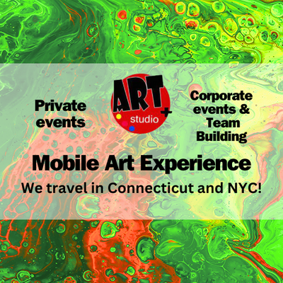 Service Area = Connecticut & New York City. 🗽 - Art Plus Studio brings the mobile art experience directly to you! 🎨 Our service area covers most of Connecticut and extends into New York City. 🗽 Whether you're hosting a private party, corporate event, or community gathering, our team will travel to your location, bringing all the necessary art supplies and expertise for a memorable creative experience. 🚗💨 From canvas painting to pottery and beyond, let us ignite your creativity and foster artistic expression right in the comfort of your own space. Contact us today to book your mobile art event and let the creativity flow wherever you are in Connecticut or New York City! 🌟