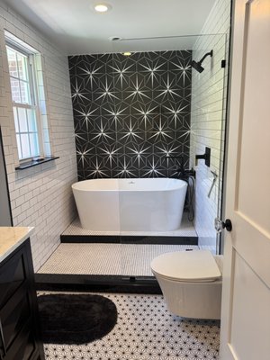 Bathroom renovation - From closet-sized to spa-inspired—this bathroom was completely reimagined into pure luxury.” Bathroom renovation - From closet-sized to spa-inspired—this bathroom was completely reimagined into pure luxury.”