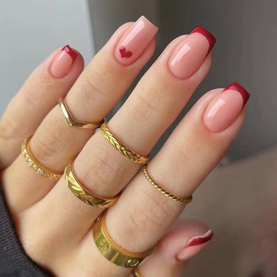 Valentine nail - Wishing you everything that makes you happiest, today and always. Happy Valentine’s Day