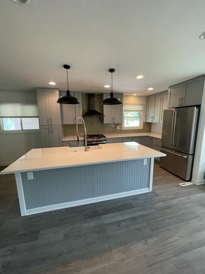 Kitchen remodel 2022 - We worked on transform this kitchen from an old kitchen to an amazing kitchen, new cabinets and appliances to match the tone of the house, and we even added in a custom backsplash to give it some character. The owners absolutely love their new kitchen! Kitchen remodel 2022 - We worked on transform this kitchen from an old kitchen to an amazing kitchen, new cabinets and appliances to match the tone of the house, and we even added in a custom backsplash to give it some character. The owners absolutely love their new kitchen!