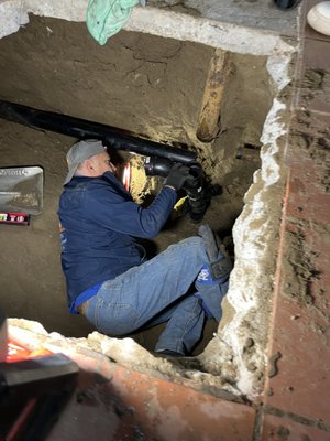 Collapsed Pipe Overnight Repair @ Commerical Shopping Center - Collasped pipe and Picote Solution Performed