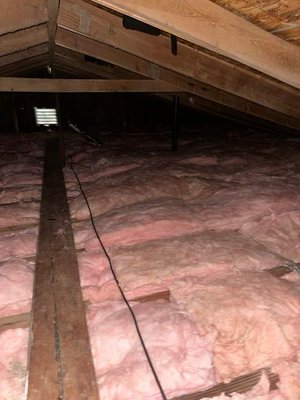 Attic Project in Battle Ground, WA - Attic insulation replacement