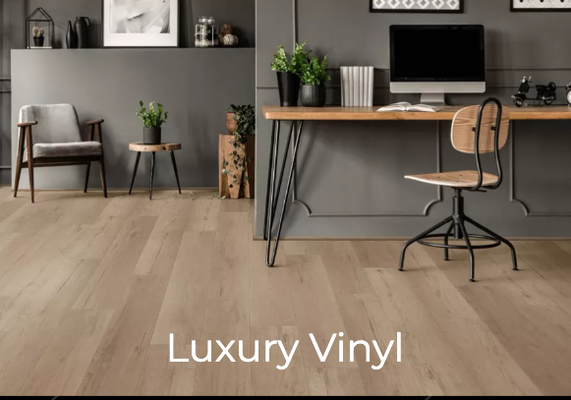 Luxury Vinyl - The Versatility of Luxury Vinyl
Luxury vinyl flooring brings together high-end style and everyday practicality. Available in both plank and tile formats, it mimics the look of hardwood, stone, or ceramic with stunning realism, right down to the texture. Built for durability, it stands up to water, wear, and active households with ease. Whether you’re renovating a bathroom, updating a kitchen, or outfitting a family room, luxury vinyl is a smart, stylish solution. It’s also softer underfoot and quieter than many hard surfaces, making it ideal for comfort-focused spaces.
At Carpet Specialists in Louisville, KY, we offer a curated selection of luxury vinyl plank and tile. Our experienced team will help you compare looks, textures, and performance to find the best fit for your space. Luxury Vinyl - The Versatility of Luxury Vinyl
Luxury vinyl flooring brings together high-end style and everyday practicality. Available in both plank and tile formats, it mimics the look of hardwood, stone, or ceramic with stunning realism, right down to the texture. Built for durability, it stands up to water, wear, and active households with ease. Whether you’re renovating a bathroom, updating a kitchen, or outfitting a family room, luxury vinyl is a smart, stylish solution. It’s also softer underfoot and quieter than many hard surfaces, making it ideal for comfort-focused spaces.
At Carpet Specialists in Louisville, KY, we offer a curated selection of luxury vinyl plank and tile. Our experienced team will help you compare looks, textures, and performance to find the best fit for your space.