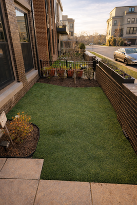 Synthetic turf - Synthetic Turf should look natural, drain properly, and last for years — not just the first season. At Cassella Design & Build, we install premium turf systems with proper base preparation and expert finishing to ensure a lush, low-maintenance lawn that stays green year-round. The result? Clean lines, realistic texture, and a landscape that looks flawless without the upkeep.