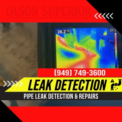 Leak Detection Service in OC - Welcome to our Leak Detection Portfolio, where we proudly present our expertise in identifying and resolving complex leaks with precision and efficiency. At Olson Superior Plumbing, we understand that even the smallest leak can lead to significant damage if left unaddressed. That's why our leak detection services are designed to protect your property and your peace of mind.

Our Commitment to Leak Detection Excellence

Leak detection is a specialized skill that requires cutting-edge technology, expert knowledge, and a keen eye for detail. Our dedicated team of professionals possesses these essential qualities, and we back our services with a Price Match Guarantee.

Price Match Guarantee: Ensuring Fair Pricing

We believe that every homeowner and business owner should have access to top-tier leak detection services without breaking the bank. Our Price Match Guarantee isn't just a promise; it's our commitment to providing fair and competitive pricing for a wide range of leak-related services, including:

1. Leak Detection: Whether you suspect a hidden water leak in your plumbing system or need assistance locating a gas leak, our state-of-the-art equipment and experienced technicians can pinpoint the issue swiftly and accurately. Our Price Match Guarantee ensures you receive the best value for your investment.

2. Slab Leak Repair: Slab leaks can cause extensive damage to your property's foundation. Our experts are skilled in detecting and repairing slab leaks efficiently, and our Price Match Guarantee helps you manage costs effectively.

3. Hydro Jetting Services: Clearing stubborn clogs and blockages from your plumbing lines requires advanced technology. Our hydro jetting services are designed to clean pipes thoroughly, preventing leaks caused by buildup and debris. With our Price Match Guarantee, you get the best rates for this essential service.

Transparency in Pricing and Results

Our commitment to transparent pricing and delivering exceptional results is evident throughout our portfolio. Inside, you'll find real-world examples of how we've helped countless clients detect and resolve leaks, saving them from costly repairs and property damage.

Why Choose Olson Superior Plumbing for Leak Detection?

Experience: With over 12 years in the plumbing industry and 5 years in general construction, Master Plumber Eric Olson leads a team of highly skilled professionals who excel in leak detection.

Customer-Focused Approach: We prioritize our customers' needs, providing friendly service and competitive prices while wearing a smile. Your satisfaction is our top priority.

Advanced Technology: Our cutting-edge equipment and technology allow us to detect leaks swiftly and accurately, minimizing damage and inconvenience.

Price Match Guarantee: Our dedication to fair and competitive pricing is reflected in our Price Match Guarantee. We're committed to matching or beating any competitor's price to ensure you receive the best value.

Explore our Leak Detection Portfolio to gain insights into our extensive experience, read testimonials, and review case studies that highlight our ability to tackle even the most challenging leak detection scenarios. We invite you to discover how Olson Superior Plumbing can safeguard your property from the damaging effects of leaks while delivering exceptional service and affordability.

Choose Olson Superior Plumbing as your trusted partner for leak detection, and experience the peace of mind that comes with our Price Match Guarantee. Affordable, reliable leak detection is just a click away, and we're here to make it accessible to all.
