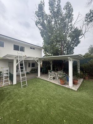 Panting - Complete painting of the veranda quickly and efficiently Panting - Complete painting of the veranda quickly and efficiently
