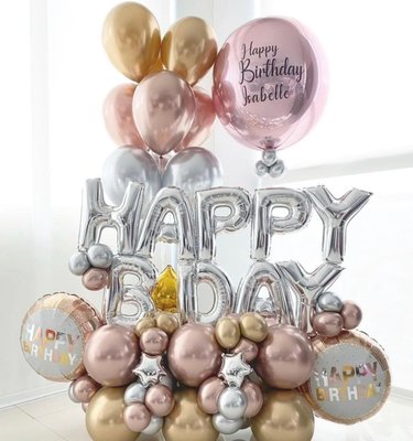Birthday arrangements - We offer custom designs to fit your vision. We create ideas to be unique. One smile at a time.
