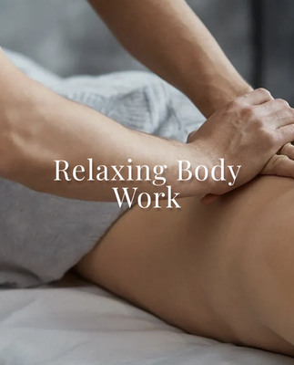 Relaxing Body Work - Help decrease body pain or fatigue. Energize our body to adjust to the transition of the environment and weather.