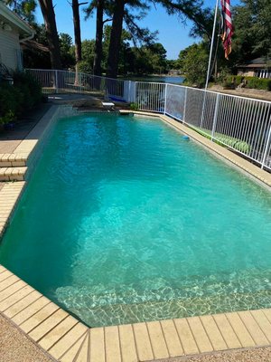 DECEMBER 2024 REMODEL - This remodel was done on an old rusted pool in ARLINGTON TX. Let us know your vision and we will turn it into a reality! DECEMBER 2024 REMODEL - This remodel was done on an old rusted pool in ARLINGTON TX. Let us know your vision and we will turn it into a reality!