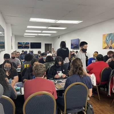 Tournaments - Domino City Gaming is a local game store that specializes in Yu-Gi-Oh! and Pokémon Trading Card Games and other collectibles. We have a large gaming area and house several different types of gaming tournaments and causal play. We have a large selection of sealed product and singles for anyone that needs to amp up their playing decks. We also have carry vintage TCG's.
Come in today and join us for one of our tournaments! Tournaments - Domino City Gaming is a local game store that specializes in Yu-Gi-Oh! and Pokémon Trading Card Games and other collectibles. We have a large gaming area and house several different types of gaming tournaments and causal play. We have a large selection of sealed product and singles for anyone that needs to amp up their playing decks. We also have carry vintage TCG's.
Come in today and join us for one of our tournaments!