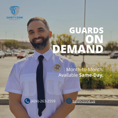 Month-to-Month Unarmed Guards - We provide month-to-month, immediate unarmed security services to businesses like yours everyday. You will receive an instant quote, a formal proposal and a complete risk assessment of your site highlighting the key areas for concern. Our officers can be dispatched the same day, conducting full property patrols that are compiled into a daily activity report for your review daily. With time stamped photos and GPS tracking, our clients can rest assured that officers are on site protecting their properties.
