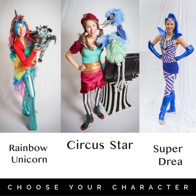 Premium Parties with Drea - Your party will be stress free and magical with Drea! After 1,000 successful parties, she has the experience to make your event perfect! She engages your group so you and the other parents can RELAX!