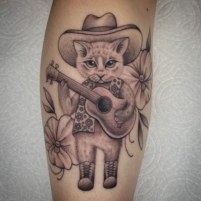 Janie Tattoo - Janie's beautifully designed well rendered tattoos , in all styles