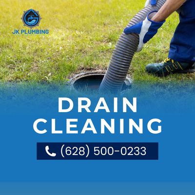Drain Cleaning - Call Today at (628) 500-0233 for Fast & Reliable Drain Cleaning Services

JK Plumbing is a trusted plumbing company serving homeowners and businesses throughout San Francisco and the Peninsula. Whether you're dealing with a slow drain, recurring clogs, or a completely blocked pipe, our experienced plumbers provide fast, effective drain cleaning solutions to restore proper flow and help prevent future plumbing issues.

Why Choose JK Plumbing?

Fast & Dependable Service – We respond quickly to diagnose and resolve drain problems with minimal disruption.

Experienced Plumbers – Our skilled team has the expertise and equipment to handle everything from simple sink clogs to complex drain line blockages.

Long-Lasting Solutions – We don't just clear the clog—we identify the cause and recommend the best solution to keep your plumbing running smoothly.

Our Drain Cleaning Services
Kitchen Drain Cleaning
Bathroom Drain Cleaning
Shower & Tub Drain Cleaning
Floor Drain Cleaning
Main Drain Line Clearing
Residential & Commercial Drain Cleaning
Our Process

Inspection – We identify the source of the blockage and assess the condition of your drain system.

Diagnosis – Our plumbers determine the most effective method for clearing the clog safely and efficiently.

Professional Drain Cleaning – Using professional-grade equipment, we remove buildup, debris, grease, and other common obstructions.

System Check – We verify that your drains are flowing properly and inspect for any underlying issues.

Customer Satisfaction – Before we leave, we ensure the job is completed to the highest standard and answer any questions you may have.

Why Customers Choose JK Plumbing

From stubborn kitchen sink clogs to blocked main drain lines, JK Plumbing is committed to providing prompt service, honest recommendations, and quality workmanship. Our goal is to restore your plumbing quickly while helping you avoid future drainage problems.

Call (628) 500-0233 today to schedule your professional drain cleaning service.