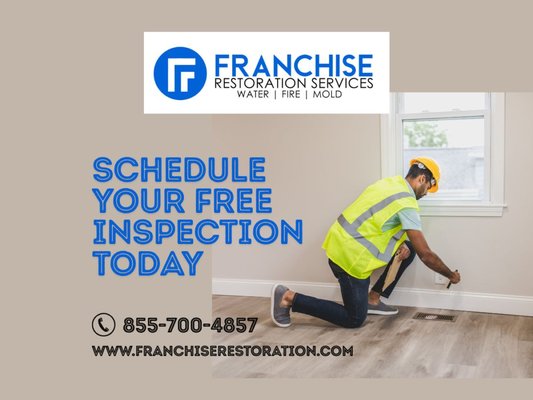 For All Your Restoration Needs - Don't let water woes ruin your day! Give us a call for a FREE inspection to assess any potential issues. From water damage restoration, mold remediation, and more, we've got you covered. Schedule your inspection now.