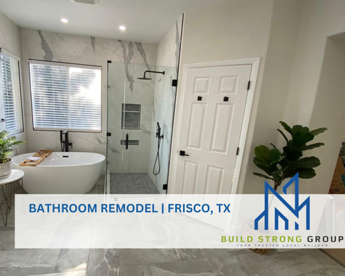 Bathroom Remodel | Frisco - Transform your bathroom into a serene oasis with a stunning remodel that combines style, functionality, and comfort. Imagine stepping into a space where modern design meets timeless elegance.