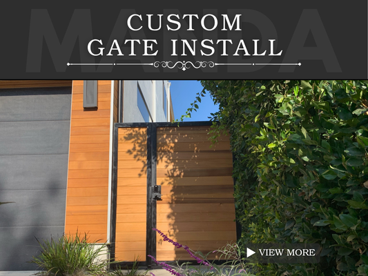 Gate Installation | MANDA Gates & Fences - Gate Installation | MANDA Gates & Fences
