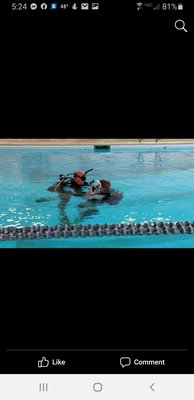 Private Lessons - Private Lessons available. Complete Class room training, Pool training session, And Open Water in a Safe Environment. Private Instruction provides the student that can not meet with the monthly class the opportunity to learn Scuba Diving on a more personal and flexible schedule. Private Lessons - Private Lessons available. Complete Class room training, Pool training session, And Open Water in a Safe Environment. Private Instruction provides the student that can not meet with the monthly class the opportunity to learn Scuba Diving on a more personal and flexible schedule.