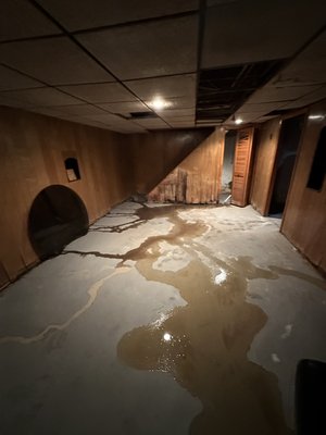 Water damage Restoration Job. located in Grand Blanc  - Remove all water damaged paneling and framing. Treat with antimicrobial. Set up & monitor dehumidification equipment. 
Perform waterproofing with epoxy injection around perimeter of foundation Water damage Restoration Job. located in Grand Blanc  - Remove all water damaged paneling and framing. Treat with antimicrobial. Set up & monitor dehumidification equipment. 
Perform waterproofing with epoxy injection around perimeter of foundation