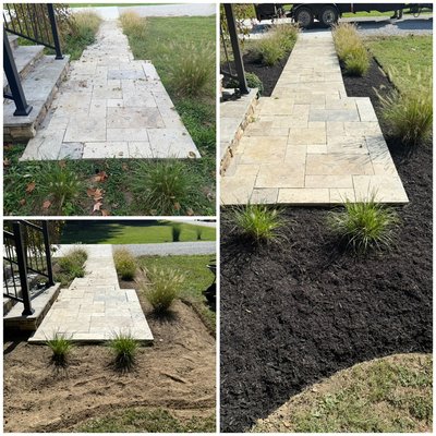 Beautiful before and after photos - Most pictures are before/after the project Beautiful before and after photos - Most pictures are before/after the project