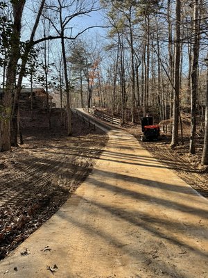 Trench - We was able to complete this awesome trench job in 1 day. Trench - We was able to complete this awesome trench job in 1 day.