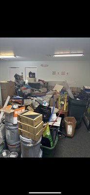 OFFICE CLEAN UP - Daycare center had a lot of trash and appliances upstairs we came in next day and took care of the problem. No job is too big for us. OFFICE CLEAN UP - Daycare center had a lot of trash and appliances upstairs we came in next day and took care of the problem. No job is too big for us.