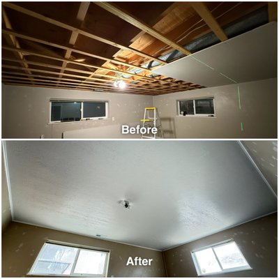 Wall repairs, ceiling repairs, wallpaper installation - Wall repairs, ceiling repairs, wallpaper installation