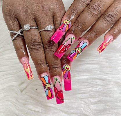 Designs of Eve Nails - This is a collection of our top designs here at Eve Nails & Spa. You'll want to book an appointment for some of these! Designs of Eve Nails - This is a collection of our top designs here at Eve Nails & Spa. You'll want to book an appointment for some of these!